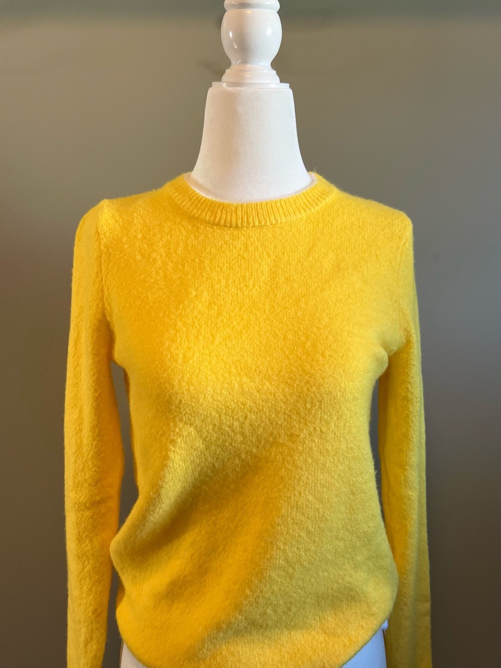 Absolutely Creative Worldwide Sunny Yellow Crewneck Sweater